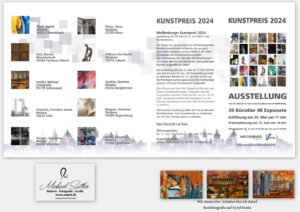 Flyer Weißenburger Kunstpreis 2024